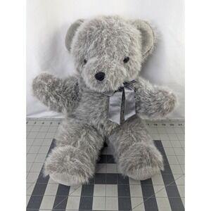 America Wego Gray Bear Plush Begging 16 Inch 5750 Stuffed Animal Toy